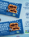 Nature’s Bakery Whole Wheat Fig Bars, Blueberry, Real Fruit, Vegan, Non-GMO, Snack bar, 6 Count (Pack of 6)