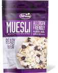 AiPeazy Muesli  Gluten Free Paleo Mix for Breakfast Snacks Cereal  More  with Organic Raisins Tigernut Coconut  Banana  101oz