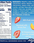 Dole Energy Delight Flavored Fruit Juice Drink - 80mg Caffeine - 8 Fl Oz (Pack of 4) - 24 Cans