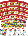 Jelly Beans Individually Wrapped, Jelly Belly individual packs (20 Packs) + 5 Kid Game Cards by Gaudum