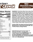 FITCRUNCH Snack Size Protein Bars Designed by Robert Irvine 6Layer Baked Bar 3g of Sugar Gluten Free  Soft Cake Core 6 Bars Mint Chocolate Chip