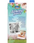 Almond Breeze Dairy Free Almondmilk Blend Almond Coconut Unsweetened Vanilla 32 Ounce Pack of 12