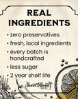 Sweet Haven Tonics Cocktail Mixer Lemon Basil  Lavender Handcrafted All Natural Fresh Local Ingredients with Zero Preservatives 2 Year Shelf Life 5 Star Cocktails Made Simple  8 Ounces