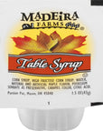 Madeira Farms Table Syrup Single Serve Packet 15 oz Packets Pack of 100