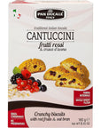 PAN DUCALE Red Fruits And Oat Bran Biscuits - 180 gm