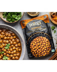 Mina Moroccan Chickpeas Ready to Eat Chickpeas High In Plant Based Protein Vegan NonGMO Gluten Free Kosher Microwavable Packaged Meal  Side Dish 10 oz