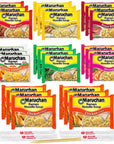 Maruchan Ramen Noodles Variety Pack  24 Variety Pack of 7 Flavors  Bundle with Ballard Products Chopsticks