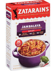 Zatarains Spicy Jambalaya 8 oz Pack of 12