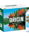 ORIGIN, 100% Natural Spring Water - 900 mL - Recycled Plastic Bottle - 12 Pack