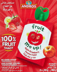 Fruit Me Up Apple Strawberry, 4 X 90 G (Pack Of 1)