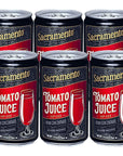 Vegetable Juice Beverage Sacramento Tomato Juice  Clamato Tomato Cocktail  No Added Sugar No High Fructose Corn Syrup Gluten Free and Vegan  72 Fl oz of BETRULIGHT Value Pack of 6 Sacramento Tomato Juice