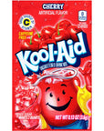 KoolAid Unsweetened Caffeine Free Cherry Zero Calories Powdered Drink Mix 192 Count Pitcher Packets 48 CountPack of 4