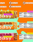 OVER EASY Breakfast Bars Trial Pack | All Natural, Clean Ingredient Protein Bars | Breakfast & Cereal Bars | Protein Snack Bars in 3 Flavors | Gluten Free, Dairy Free, Soy Free