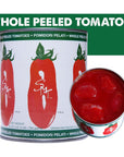 SMT San Merican Tomato Whole Peeled Tomatoes 28oz Pack of 6  Grown in United States