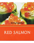 Romanoff Caviar Red Salmon 2 Ounce Jar