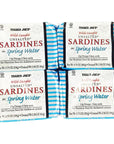 Trader Joes Wild Caught Unsalted Sardines in Spring Water 4 Pack