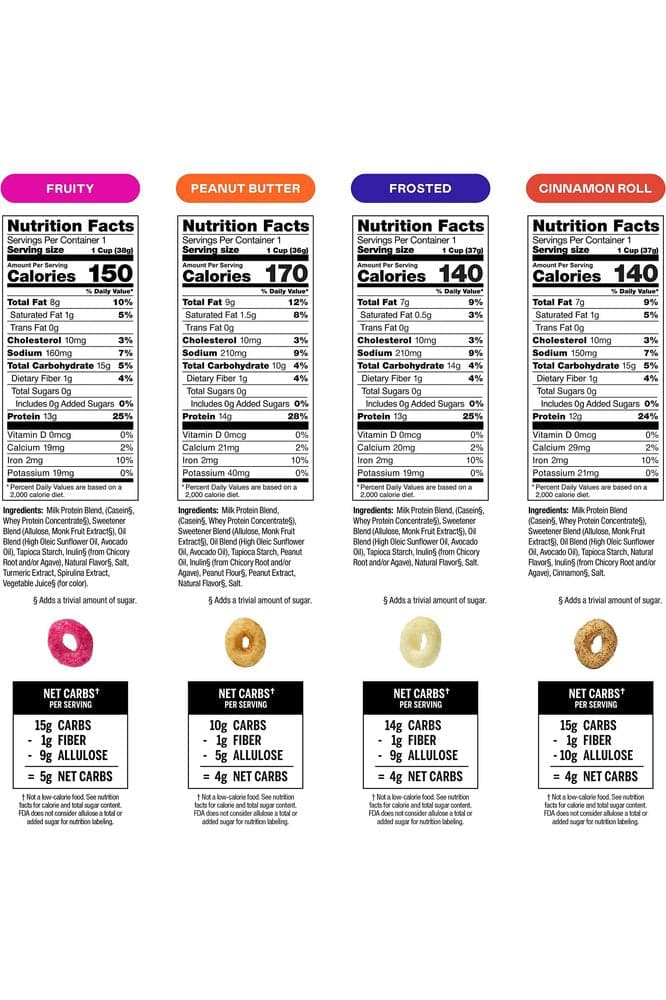 Magic Spoon Cereal, Variety 8-Pack Single Serve Cups - Keto &amp; Low Carb Lifestyles I Gluten &amp; Grain Free I High Protein I 0g Sugar