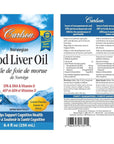 Carlson - Cod Liver Oil - 250 ml