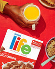 Life Breakfast Cereal, Cinnamon, 13 Ounce (Pack of 3)