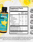 Barlean's Omega Pals Chirpin' Slurpin' Omega 3 for Kids, Yummy Lemonade Flavored Children's Liquid Fish Oil Supplement with 540 mg of EPA & DHA for Brain & Eye Health, 8 oz