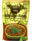 Santa Fe Bean Company Borracho Beans 9Ounce Pouch Pack of 8 Instant Borracho Beans All Natural High in Fiber A Great Source of Protein Fat Free Reduced Sodium