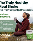 Rootana Natural Vanilla Complete Meal Shake  14 Meal Pack  Balanced Nutrition with Real Food Flavor  No Artificial Sweeteners Stevia or Sucralose