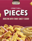 Snyders of Hanover Pretzel Pieces Honey Mustard and Onion Party Size 18 Oz