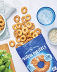 Crisp Power High Protein Pretzel Crisps  6 Pack x 175 oz Crunchy  Flavorful PlantBased Snack No Sugar 28g Protein Per Pack in 3 Savory Flavors Vegan Keto Friendly NonGMO Kosher NonDairy pack Mix