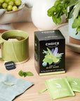 Choice Organics  Organic Mint Sage Tea 1 Pack  Organic Herbal Tea  16 Tea Bags