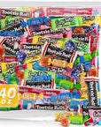 Bulk Candy Individually Wrapped Variety Pack  25 Pounds  Full Size Mixed Assorted Candies for Pinata Fillers School Snacks Office Treats and Party Bags