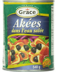 Grace Ackee 19oz  Ackee Jamaican Canned  Perfect for Ackee  Salted Cod Fish  Ackee Saltfish Dish  Combine with your Jamaican Callaloo  Mix into Jamaican Beef Patties or with Breadfruit