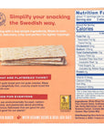 Wasa Flatbread Thins Crackers Sesame and Sea Salt 67 Ounce