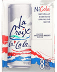 La Croix Cola Sparkling Water 12 Fl Oz Pack of 8