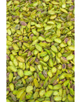 Setton Farms Premium California Raw Pistachio Halves Bulk Pistachio Split Kernels Bulk Raw Pistachio Pieces 5lb Bulk Case Chopped Pistachios for Baking and Cooking Green Pistachios Pieces