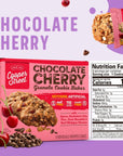 Cooper Street Granola Bakes  Health Chewy Breakfast Granola Bars with Chia Flax Buckwheat and Oats in Delicious Chocolate Cherry Flavor  Individually Wrapped Healthy Breakfast Bars  12 oz  1 Pack