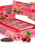 Cooper Street Granola Bakes  Health Chewy Breakfast Granola Bars with Chia Flax Buckwheat and Oats in Delicious Chocolate Cherry Flavor  Individually Wrapped Healthy Breakfast Bars  12 oz  1 Pack