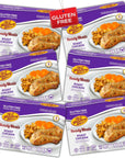 Kosher for Passover Gluten Free Meals Roast Chicken with Potato  Carrots 6 Pack MRE Meat Ready to Eat Prepared Entree Fully Cooked Shelf Stable Food Microwave Dinner  Traveler Backpacker