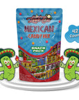 Mexican Candy Assortment Snacks Pack  Variety of Spicy Sweet and Sour Candies Includes Lucas Candy Pelon Pelo Rico Pulparindo Rellerindo De La Rosa Vero by LookOn 42 Count