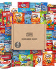 SCHOOLHOUSE SNACKS  Snacks for Kids 50 Count  Snack Box for Kids with American Snack Assortment  Perfect Kids School Snacks Variety Snack Box Camp Care Package Travel Snack Box Snack Gift Box