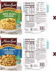 Near East Heat  Eat Rice Quick Cook Rice Microwave Rice 2 Flavor Variety Pack 88oz Pouches 6 Pack