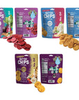 Baked Veggie Variety Snack Pack by GOOD CHIPS: Organic Beets/Yacon, Cauliflower with Aged Cheese, and Andean Criolla Potatoes Spice Mix. Oil Free, 1oz bags, Pack of 6