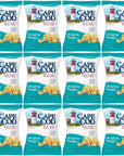 Cape Cod Kettle Cooked Potato Chips, Salt & Vinegar, 1.5oz Bags, Pack of 12