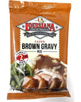 Louisiana Rice and Gravy Bundle with MS Fruge Farms Parish Rice from Louisiana 2 lb and Louisiana Fish Fry Brown Gravy Mix Packet MYGORP Sample Pack of Tony Chacheres Seasonings