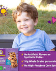 Annie's Organic Drizzle Granola Bars, Chocolate Chip, 5 Bars, 4.6 oz.