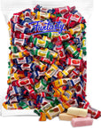 Assorted Taffy Candy Fruit and Berry Flavors 15Pound Pack