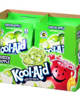 KoolAid Unsweetened Caffeine Free Green Apple Zero Calories Powdered Drink Mix Pitcher Packets  48 count  Pack of 4