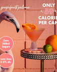 Busty Lush SHES GLAMOROUS NonAlcoholic Grapefruit Paloma Craft Mocktails feat Grapefruit Lime and Agave 8 Pack