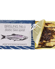 Fangst Brisling No 1  Tinned Nordic Sardines Smoked with Heather  Chamomile  1 x 100g Can