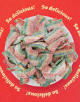 Sour Mini Belts Gummy Candy SugarSanded Delight 2Pound Bag