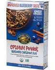 Nature's Path Optimum Power Organic Cereal, Blueberry Cinnamon Flax, 14 Oz Box (Pack of 6)